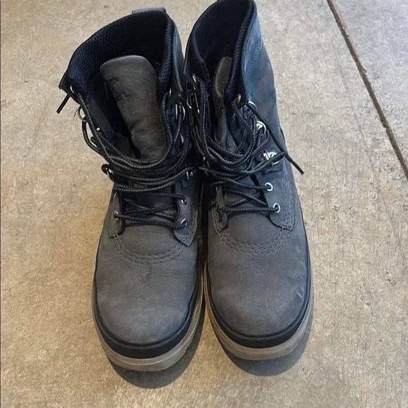 Sorel | Shoes | Sorel Mens Charcoal Laceup Boots | Poshmark display picture 1